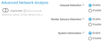 Activation of the Similar Sensors Detection