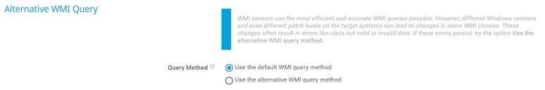 Alternative WMI Query